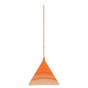 Escoba plástico rígida con mango - 61 cm - 26 dientes