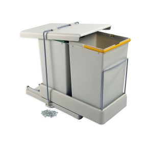 Emuca contenedor de reciclaje de fijación inferior y extracción automática