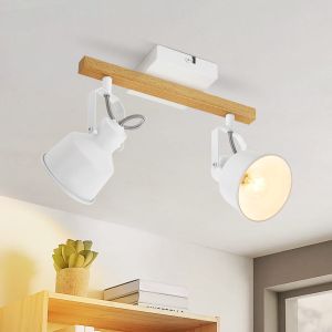 Nettlife lámpara de techo blanca e14 29x14