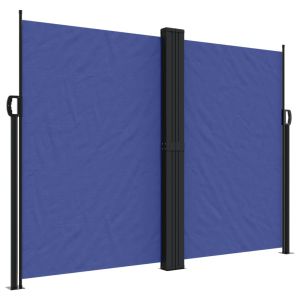 vidaXL toldo lateral retráctil azul 180x600 cm