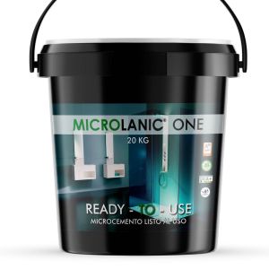 One fino 20kg 40m2 microcemento marrón tierra