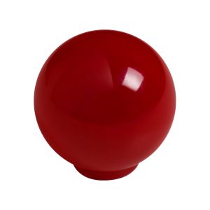 Tirador bola abs 29mm rojo brillo lote de 50