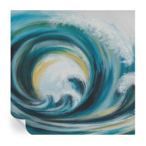 Papel pintado para paredes ola del mar 250x250 tulup