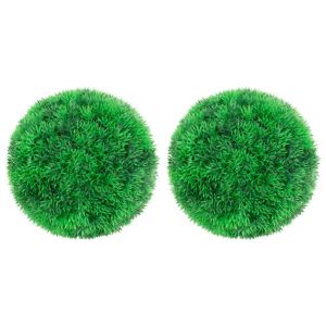 Bolas de boj artificial 2 unidades 22 cm eerf1409