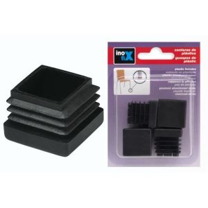 Embout - inofix - 1830-3 - cuadrado - 30mm - paquete de 4