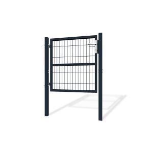 Puerta de malla 1m gris razo al.100cm