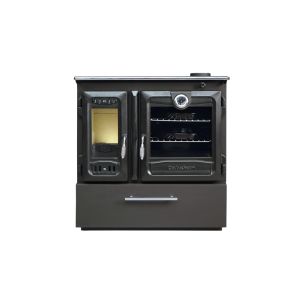 Estufa de leña independiente con horno - box 216