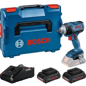 Atornillador de impacto a bat. Bosch gds18v-300 (con bats. Y cargador)