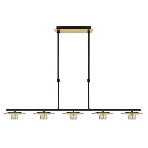 Ciudad del cabo chandelier 30w metal black