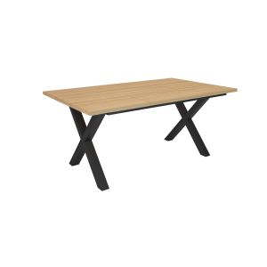 Mesa comedor, 167x90x74 cm, roble soft