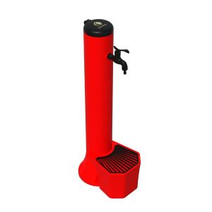 Kit de fuente roja con sined kit fontana triton rojo