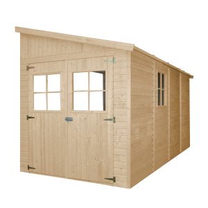 Cobertizo de madera – H243x216x416 cm/8 m2 - TIMBELA M340