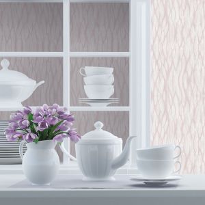 Papel pintado tnt textura aLGodón rosa