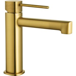 Monomando lavabo firenze oro cepillado [ imex® ]
