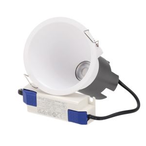 Downlight LED 6w 90lm/w ugr<15 cri>95 2700ºk 50.000h