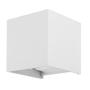 Aplique de pared 6w LED  3000k integrado iluminacion up down blanco