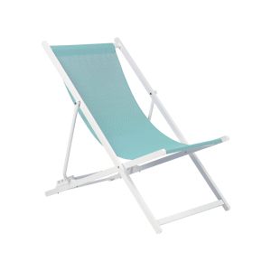 Hamaca plegable locri ii metal turquesa