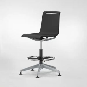 Actiu mit banqueta silla de escritorio carbon black