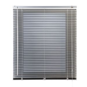 Storesdeco|persianas venecianas de aluminio con cordón plata 120x160