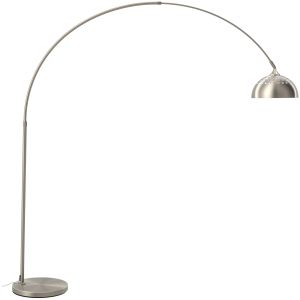 Lámpara de arco telescópico, retro, altura 187-206 cm 60 w níquel mate
