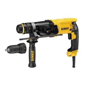 Perforadora Dewalt sdsplus 800w - mandril + mango + maletín de transporte -