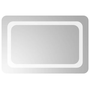 vidaXL espejo de baño con LED 60x40 cm