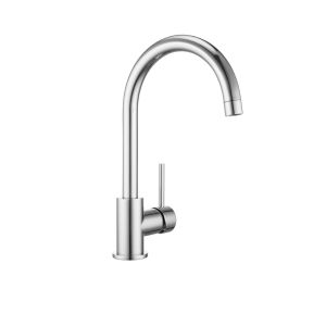 Grifo de cocina WELLBAD Cascade - cañogiratorio de 360° - cromo