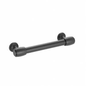 Tirador para mueble 692 en zamac dist entre ejes 128mm negro lote de 25