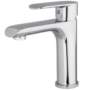 Valaz grifo de lavabo monomando redondo cromado