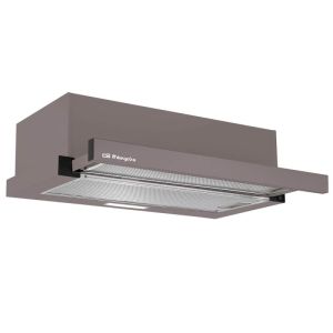 Campana telescópica orbegozo tl07160ma 65 w 308 m³/h marrón