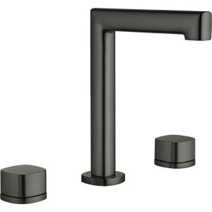 Imex - grifo lavabo negro serie toscana