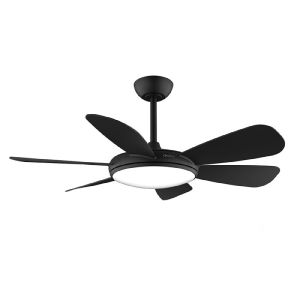 Cecotec ventilador de techo con luz energysilence aero 5200 black pro 36 w