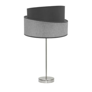 Hara table lamp 1xe27 nickel