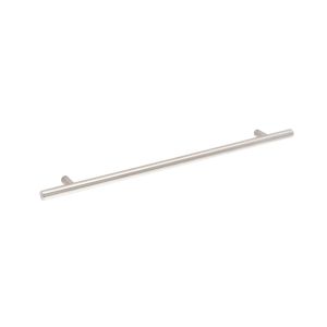 Tirador para muebles de acero inox, dist entre eje 288 mm