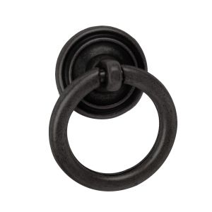 Tirador anillo 32mm óxido decapado, lote de 36