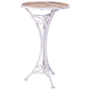 Mesa auxiliar gris 40x40x70