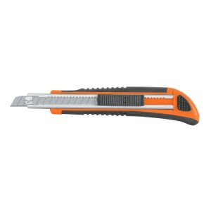 Cúter profesional alma metálica y grip - 13 cm - 9 mm - 3 hojas