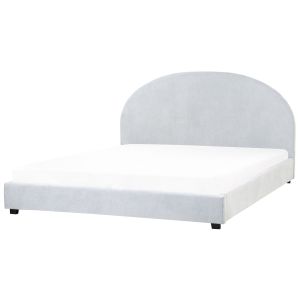 Cama chenilla vaucluse 180 x 200 cm azul claro