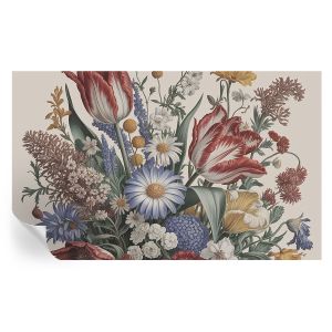 Murales autoadhesivos ramo de flores 416x254 tulup