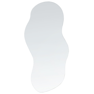 Espejo de pared auxerre 40 cm 80 cm plateado