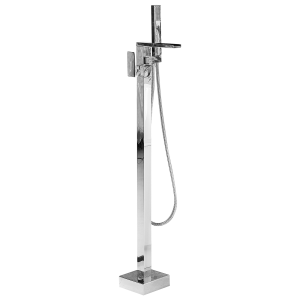 Grifo para bañera independiente boyoma plateado