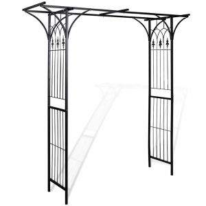 vidaXL arco de jardín 200x52x204 cm