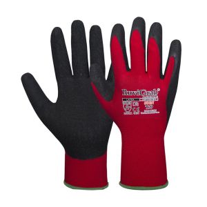 Guante látex rugoso - Talla 9