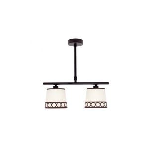 Dalia chandelier 2xe14 beige