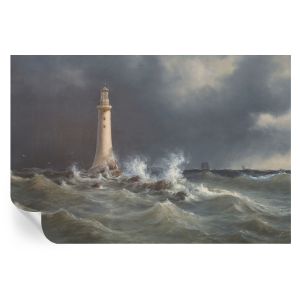 Murales autoadhesivos tormentas marinas 104x152 tulup
