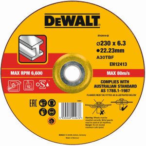 Dewalt dt43919-qz - disco de desbaste concavo para metal con grano