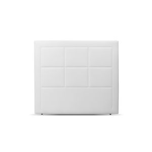 Cabecero de polipiel moscu 148x123cm  cama de 135cm color blanco