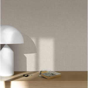 Papel pintado tnt textura textil espiga beige