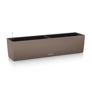 Maceta balconera color 80 - kit completo, nuez moscada - 80 cm