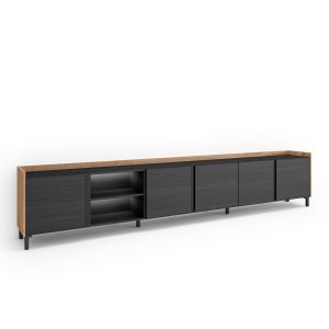 Mueble tv, 309x35x61cm,, LED rf4709